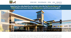 Desktop Screenshot of bethelcoachtours.com